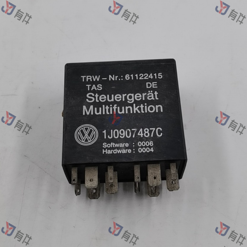 1J0907487C | 大众 多功能方向盘控制单元 4s库存件