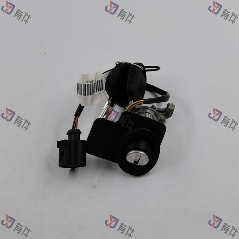 3B0827573G | 大众 行李箱盖锁芯 4s库存件
