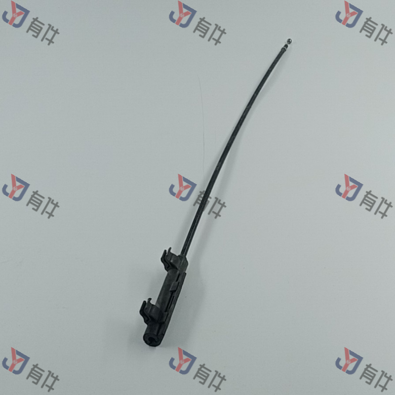 3B1823535D | 大众 发动机罩拉线 4s库存件
