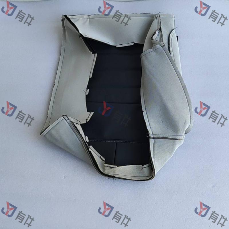 18D885405BFKKJ | 大众 后座椅面罩（部分皮革）(钛黑色) 4s库存件