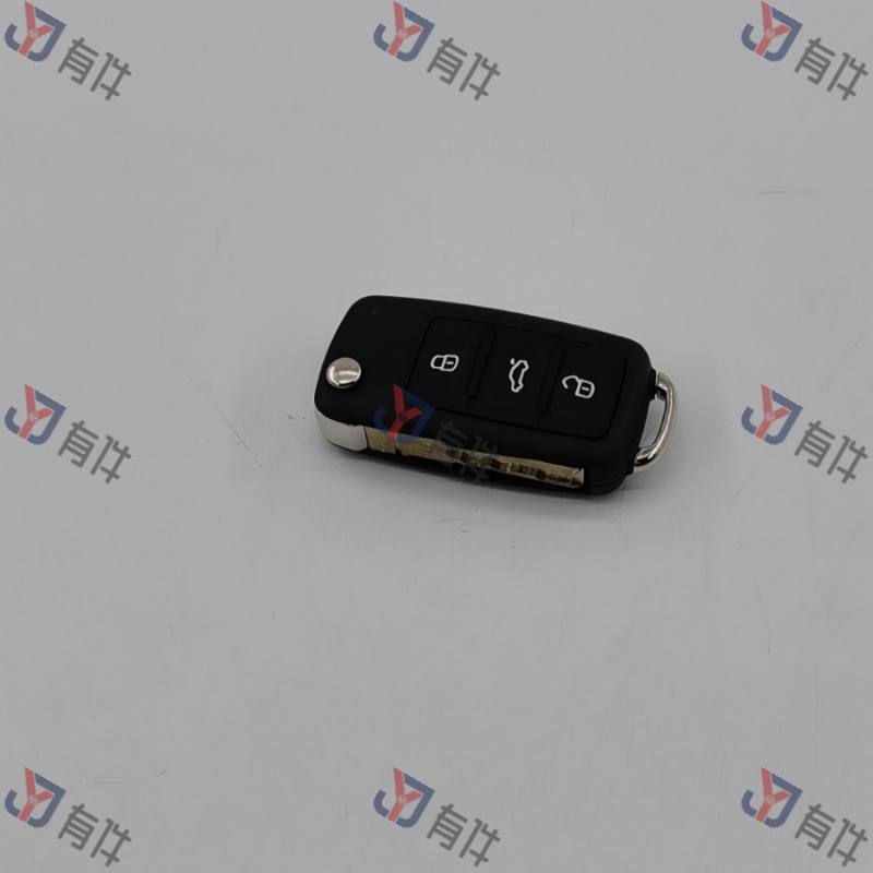 3T0837202HINF | 大众 带密码更改器的主钥匙(成型内齿) 4s库存件