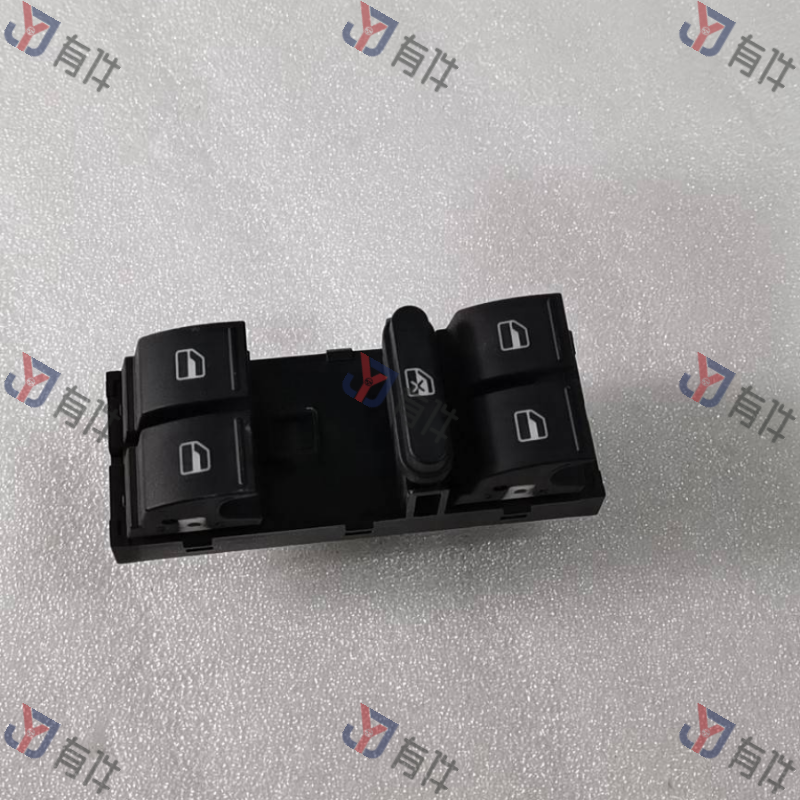 1K4959857AREH | 大众 前门玻璃升降开关 左侧 4s库存件
