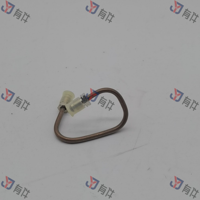 8D0611722F | 大众 后轮边制动硬管 左侧 4s库存件