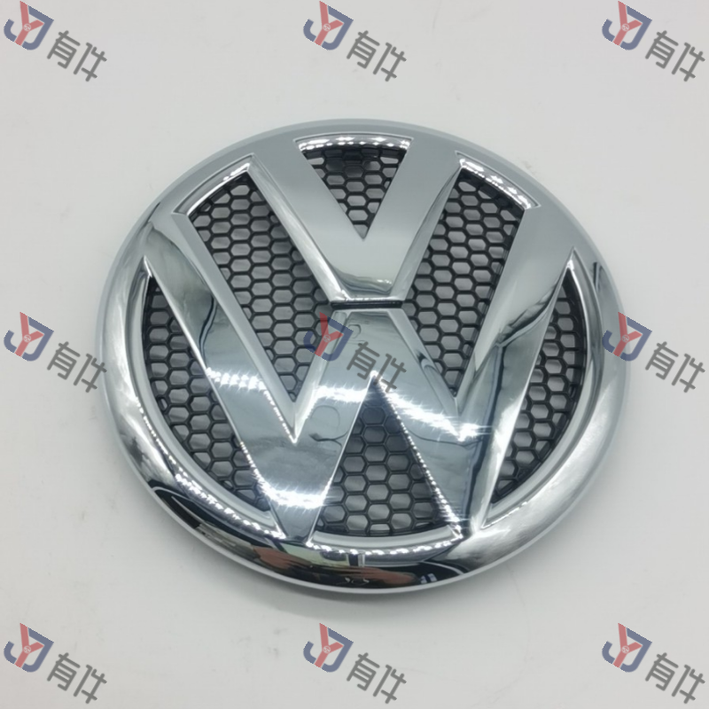 33D853601ULM | 大众 VW-标牌(亮铬色/黑色) 4s库存件