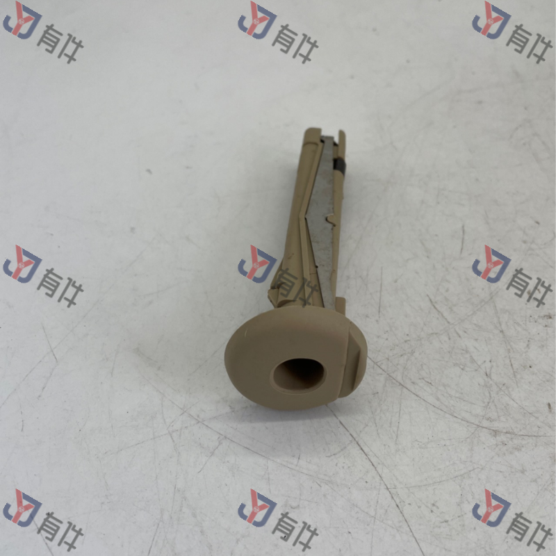 1J0886920DQ70 | 大众 浅米色可调头枕用带按键的导向装置 4s库存件