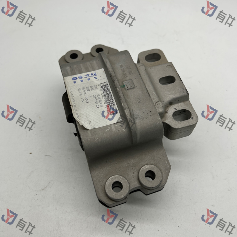 L1K0199555AH | 大众 变速箱支架胶 4s库存件