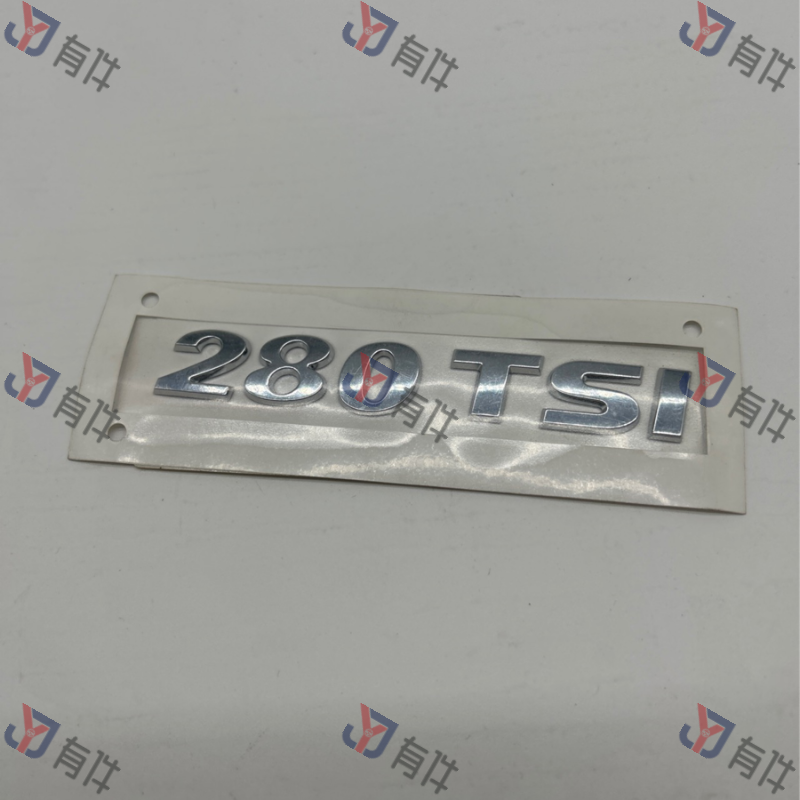 L16D853675A739 | 大众 标记字样, 铬 4s库存件