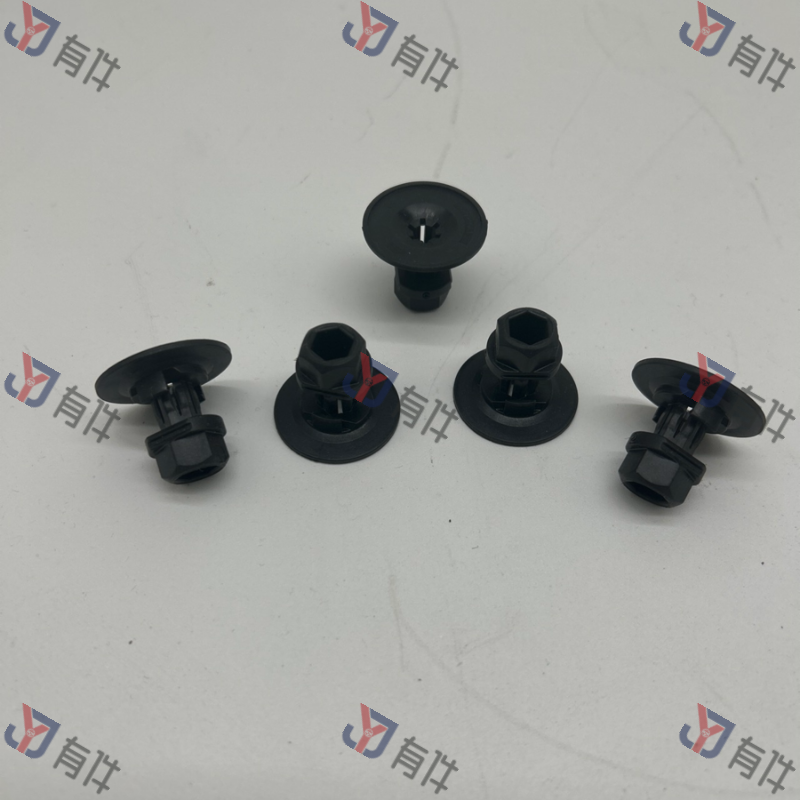 N10579101 | 大众 六角带肩螺母,塑料 4s库存件