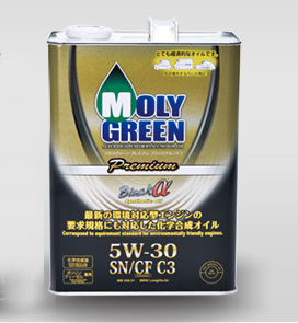 Jeep 指挥官经典 2008款 4.7(EVA )  Molygreen MG117-53004-0006 机油 4L 5W-30 SN/CF:C3 PREMIUM (BLACK ALFA)