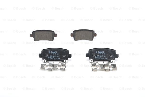 凯迪拉克 CTS(进口) 2015款 CTS-V Coupe 博世 0986424124 前刹车片 长度:106.5mm;高度:47.1mm;厚度:17.2mm 
