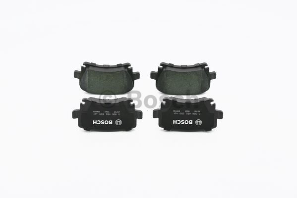 华泰新能源 华泰EV160B 2017款 基本型(电动机) 博世 0986AB1189 后刹车片 长度:105.3mm;高度:55.8mm;厚度:16.8mm 