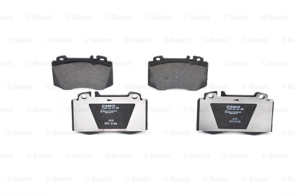 奔驰 GLE新能源 2022款 GLE 350 e 4MATIC(274 920) 博世 0986424705 前刹车片 长度:119.5mm;高度:70.8mm;厚度:16.9mm 