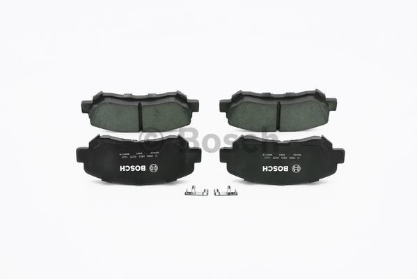 启辰 D50 2016款 1.6L 手动精英版(HR16DE) 博世 0986AB1625 前刹车片 长度:142mm;高度:58.8mm;厚度:16.8mm 