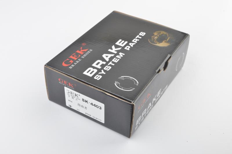 标致 807 2008款 3.0L 4挡自动(V6) 聚友 GEK YOP SK4403 驻车制动蹄片  
