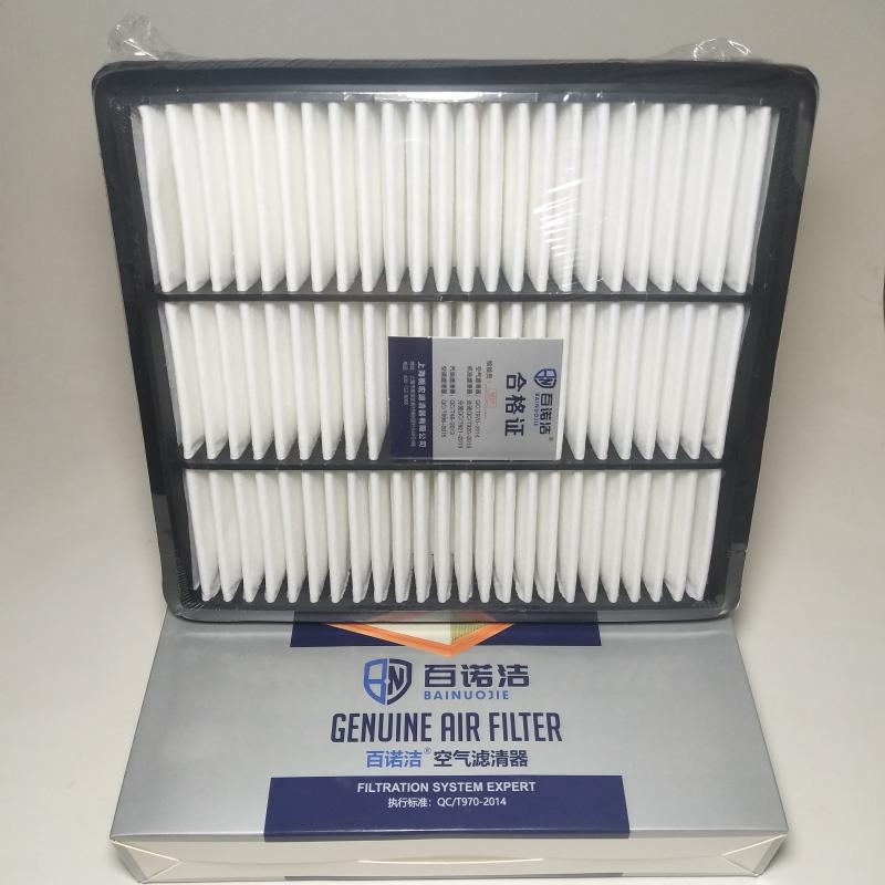 黄海 N1 2019款 2.4T N1S两驱汽油劲取版加长箱国VI 4K22D4T 百诺洁 BNJ-K3910P 空气滤芯  