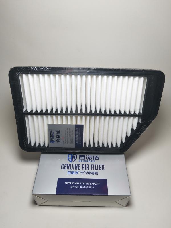 现代 朗动 2016款 1.6L 手动尊贵型(G4FG) 百诺洁 BNJ-K4131P 空气滤芯  
