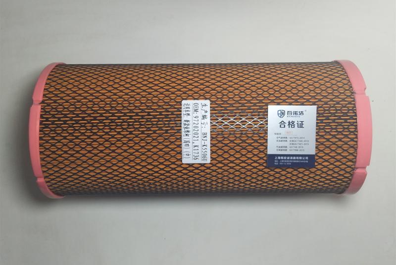 依维柯 Daily(欧胜) 2021款 3.0T 手动商瑞长轴高顶侧拉门F1C 百诺洁 BNJ-K5506U 空气滤芯  
