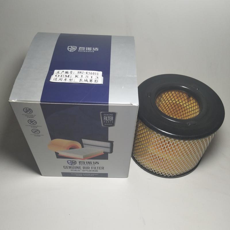 江铃集团轻汽 骐铃T100 2018款 2.2L T100S 创富版JML1021A3NS单排V22 百诺洁 BNJ-K5601U 空气滤芯  