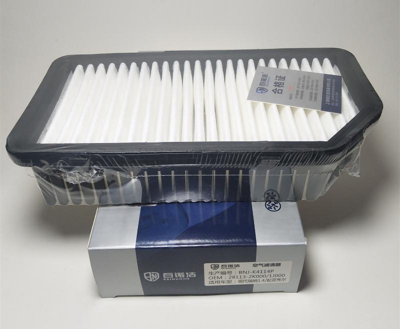 起亚 焕驰 2020款 1.4L 自动精英互联版(G4LC) 百诺洁 BNJ-K4114P 空气滤芯  