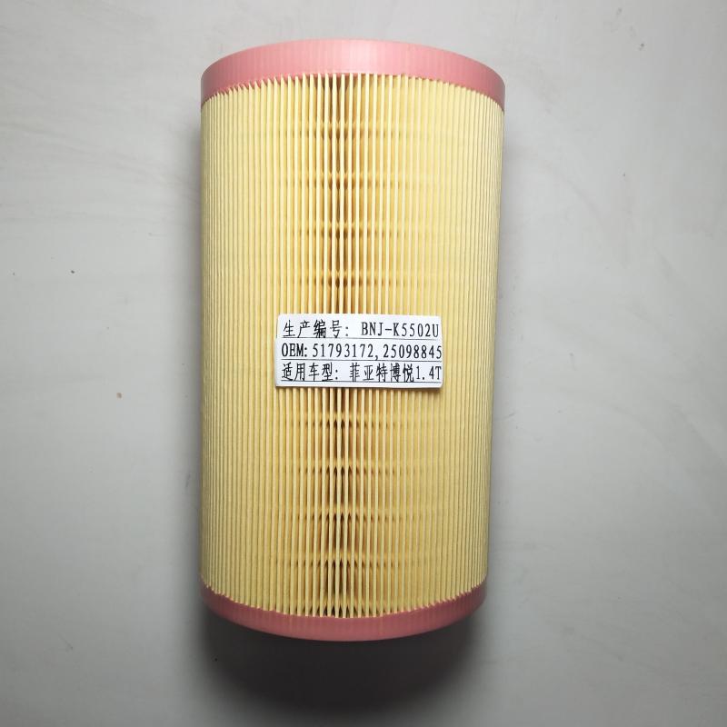 菲亚特 西耶那 2006款 1.5L GL AT(178F2027) 百诺洁 BNJ-K5502U 空气滤芯  
