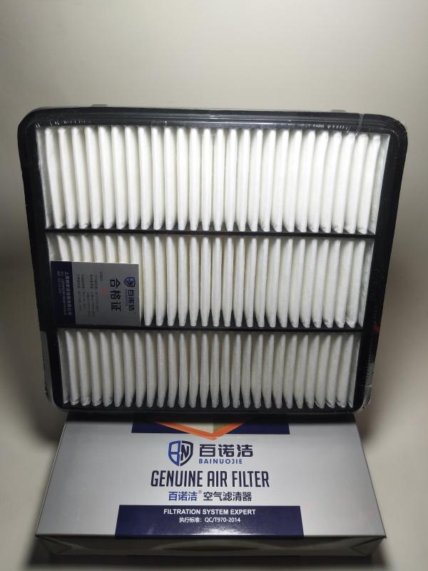 威麟 威麟H3 2011款 2.0T豪华型(SQR484B) 百诺洁 BNJ-K1314P 空气滤芯 长度:275;宽度:246;高度:45 