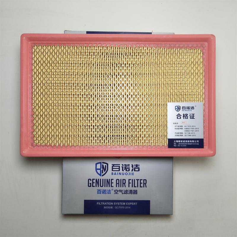 长安 逸动 2019款 高能版 1.6L GDI 自动争锋型 国VI(JL478QEP) 百诺洁 BNJ-K5211U 空气滤芯  
