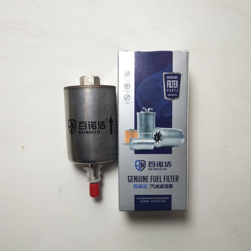别克 新世纪 2000款 3.0L 自动挡(LW9) 百诺洁 BNJ-Q003 燃油滤 直径:55;长度:139.5;油管直径:9.5;螺纹尺寸:M16*1.5 