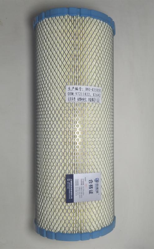 依维柯 Daily(欧胜) 2021款 3.0T 手动商瑞长轴高顶侧拉门F1C 百诺洁 BNJ-K5505U 空气滤芯  
