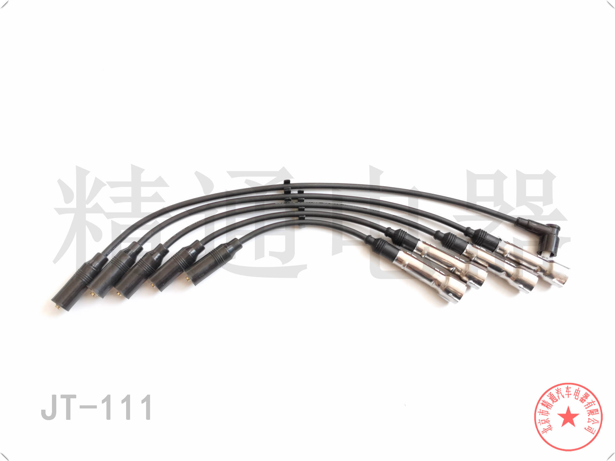 大众 辉昂 2018款 改款 480 V6 四驱豪华旗舰版(CRE) 北京精通电器 JT-111 高压分缸点火线 点火线条数:5;电缆长度:200;电缆长度1:230;电缆长度2:230;电缆长度3:330;电缆长度4:430 原装品质   配套级别   精益求精   选择精通