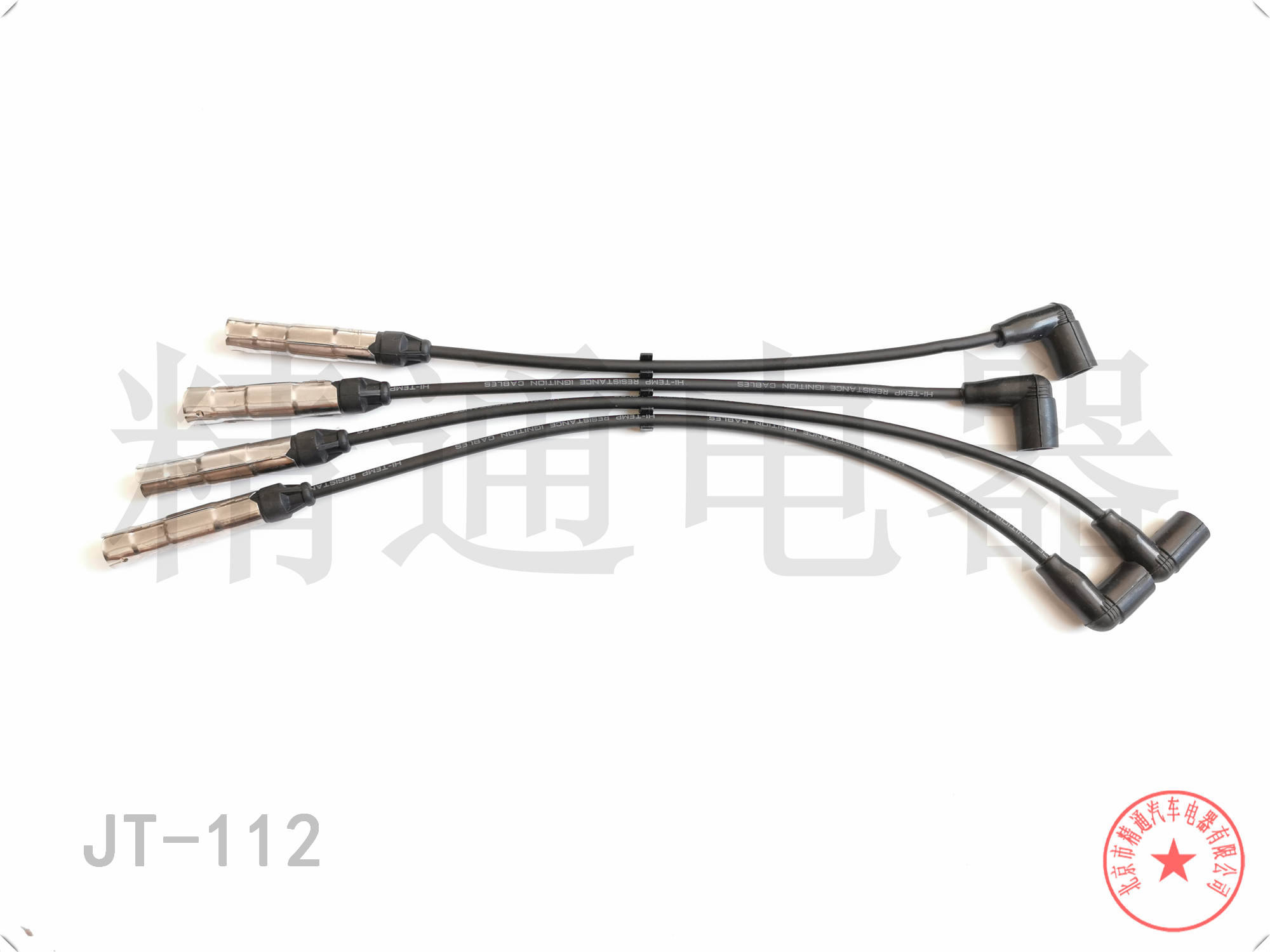 大众 辉昂 2018款 改款 480 V6 四驱豪华旗舰版(CRE) 北京精通电器 JT-112 高压分缸点火线 点火线条数:4;电缆长度:300;电缆长度1:300;电缆长度2:400;电缆长度3:400 原装品质   配套级别   精益求精   选择精通