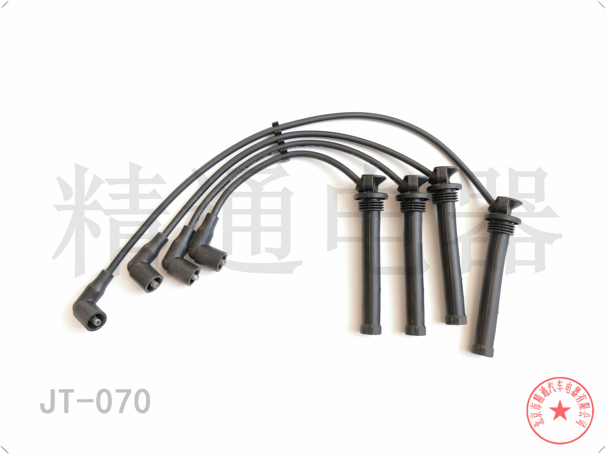奇瑞 旗云3 2010款 1.5L 手动华贵型(SQR477F) 北京精通电器 JT-070 高压分缸点火线 点火线条数:4;电缆长度:150;电缆长度1:180;电缆长度2:300;电缆长度3:420 原装品质   配套级别   精益求精   选择精通