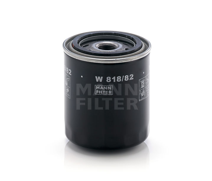 日产 奇骏 2012款 2.5L 手动豪华版 4WD(QR25DE) 曼牌 W818/82 机滤 外径/长度:82;顶部内径/宽度:57;底部内径:65;出口/螺纹尺寸:3/4-16 UNF;高度:100;RSV 2:1 