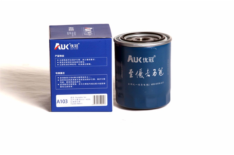 大众 朗逸 2019款 280TSI DSG舒适版 国VI(EA211-DJS) 优冠 A103 机滤 高度:100;外径:81.5;螺纹尺寸:3/4-16 