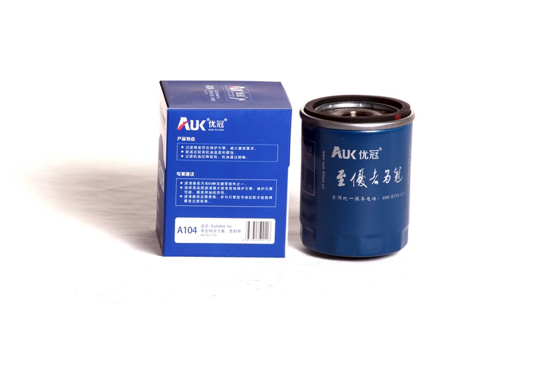 大众 朗逸 2019款 280TSI DSG舒适版 国VI(EA211-DJS) 优冠 A104 机滤 高度:85;外径:65;螺纹尺寸:M20*1.5 