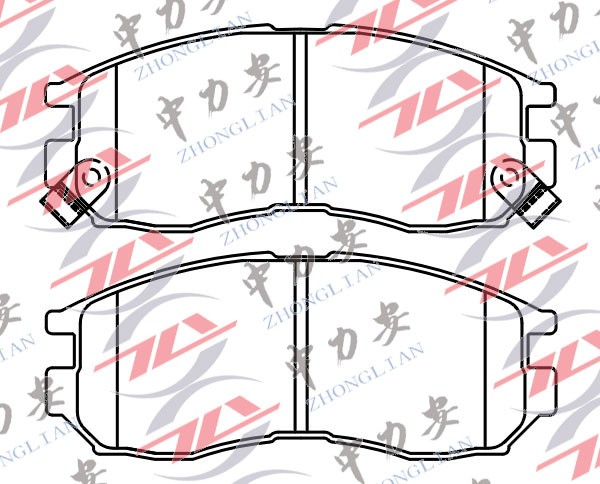一汽 解放T80 2018款 1.2L单排长厢无空调(LJ469Q-1AEB) 中力安 ZL0117 JLT-28003 前刹车片 宽度:127.8;高度:52;厚度:16.5 