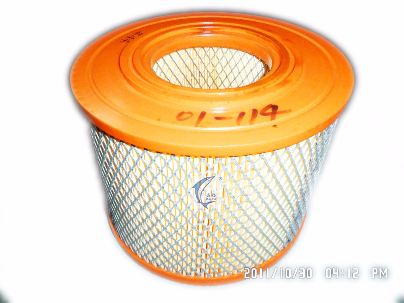 一汽 坤程 2011款 2.2L豪华型(4G22B) 海裕 K01-114 空气滤芯 高度:142 圆柱PU