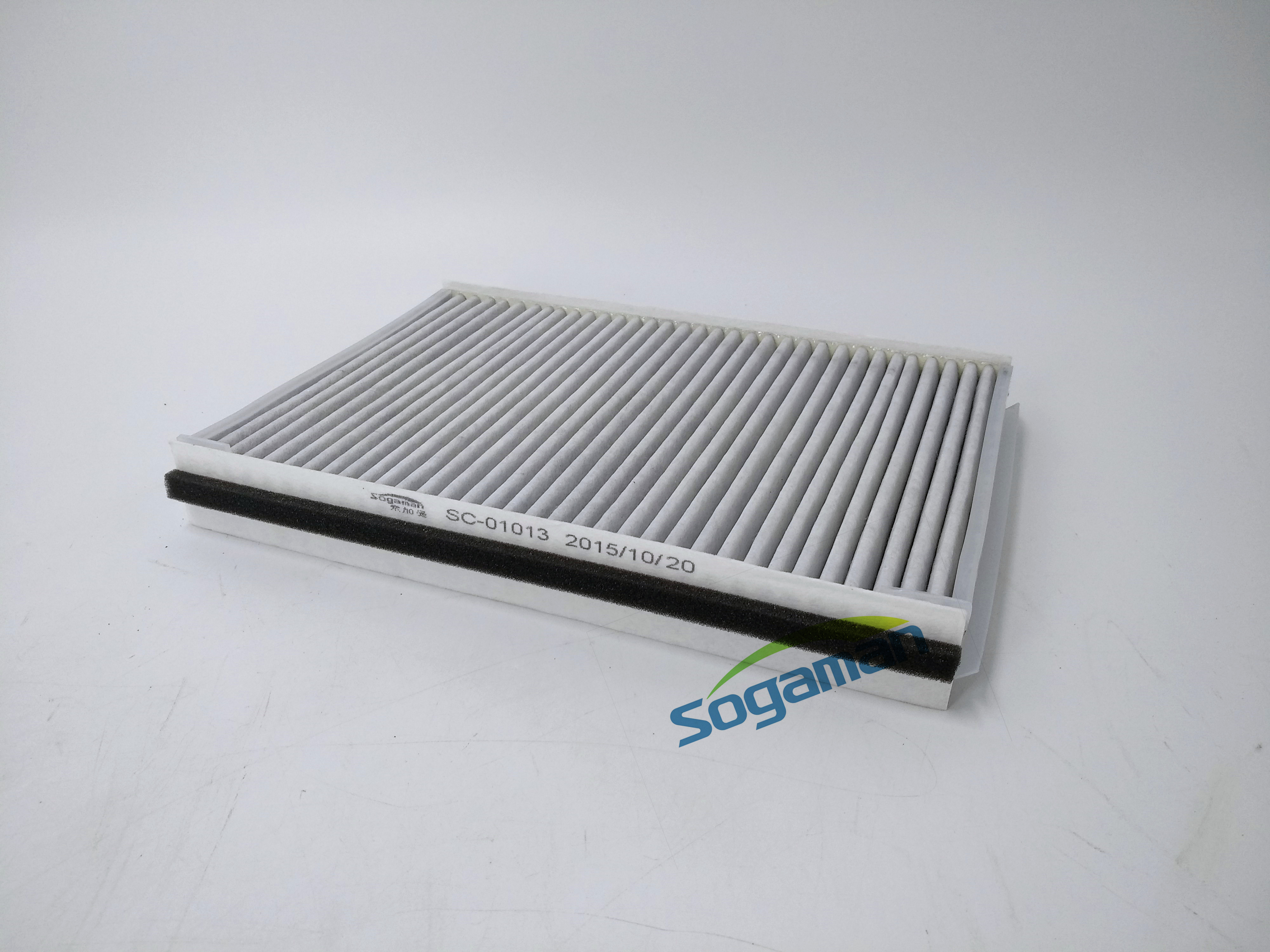 沃尔沃 S60 2012款 2.0T T5 舒适版(B4204T7) 索加曼 SC-01013 空调滤芯 长度:285;宽度:196;高度:35 