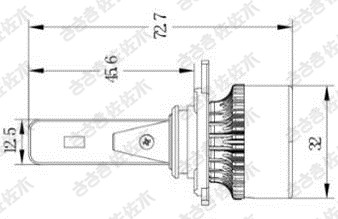 Jeep 自由光 2017款 2.0L 优越版(M095) 佐佐木 CZY04005 远光灯泡 电压:12V;功率:55V 6500K