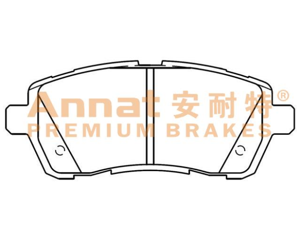 长安凯程 长安星卡 2020款 1.5L基本型单排货柜车DAM15R1 安耐特 AN1303 前刹车片 宽度:125.7;高度:51.3;厚度:15.3 