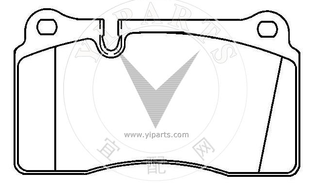 法拉利 SF90 Stradale 2021款 3.9T V8 Spider(F154 FA) 高科制动 GD1126-8234 前刹车片  