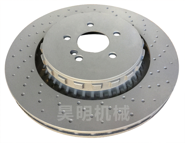 奔驰 S级AMG 2010款 S 63 6.2 手自一体(156984) 昊明机械 TC8686 后刹车盘 直径:365;节圆直径:112;中心孔直径:67;制动盘厚度:26;最小厚度:24;固定孔数量:5;定位孔数量:1;总高:55.5 