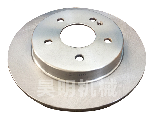 长安 逸动DT 2018款 1.6L 手动安享型(JL478QEE) 昊明机械 TC6189 后刹车盘 直径:256;节圆直径:110;中心孔直径:65;制动盘厚度:10;最小厚度:8;固定孔数量:5;定位孔数量:1;总高:36 