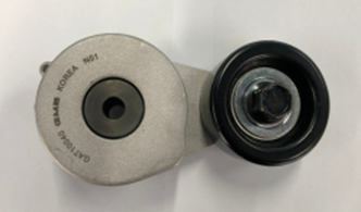 现代 全新胜达(进口) 2013款 2.2T 四驱旗舰版 7座(D4HB) 东洋 GT87571 发动机皮带涨紧轮  平稳传动