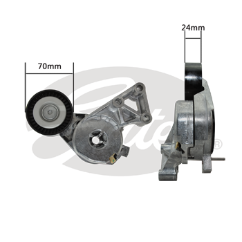 Jeep 指南者 2019款 200TS 自动高性能四驱-互联大屏版(M096) 盖茨 GTA1004 发动机皮带涨紧轮 系统:附件系统;类别:张紧轮;Manual:自动张紧轮;带轮材质:金属轮;净重(g):777g 