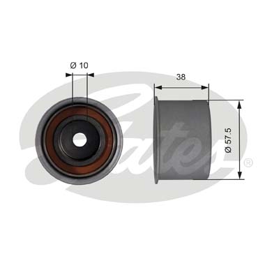 三菱 eK 2013款基本型 盖茨 GTS5021 正时惰轮 系统:正时系统;类别:惰轮;Manual:0;带轮材质:金属轮;净重(g):324g 