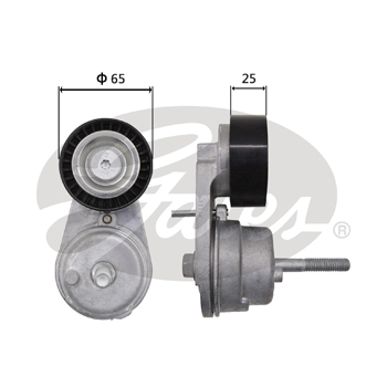 奇瑞 艾瑞泽5 2019款 PRO 1.5L 手动超值版 国VI(SQRE4G15C) 盖茨 GTA1075 发动机皮带涨紧轮 系统:附件系统;类别:张紧轮;Manual:自动张紧轮;带轮材质:塑料轮;净重(g):734g 