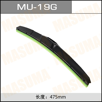 Jeep 大指挥官 2018款 2.0T 四驱耀享版 国V(50053879) 玛速玛 MU-19G 后雨刮片 雨刮尺寸[mm]:19/475;产品组合:单支;厂商接口:U型 