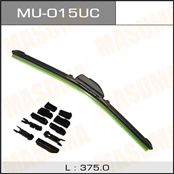 SWM斯威汽车 SWM斯威G01 2018款 1.5T 手动智UP(DG15T) 玛速玛 MU-015UC 后雨刮片 雨刮尺寸[mm]:15/375;产品组合:单支;厂商接口:多功能接口new 
