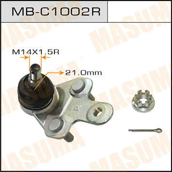 丰田 汉兰达 2012款 2.7L 两驱5座精英版(3AR-FE) 玛速玛 MB-C1002R 牵引控制臂球头  