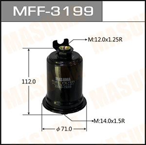 野马汽车 野马F16 2014款 1.5L 手动精英版(CQ4C15F) 玛速玛 MFF-3199 燃油滤  